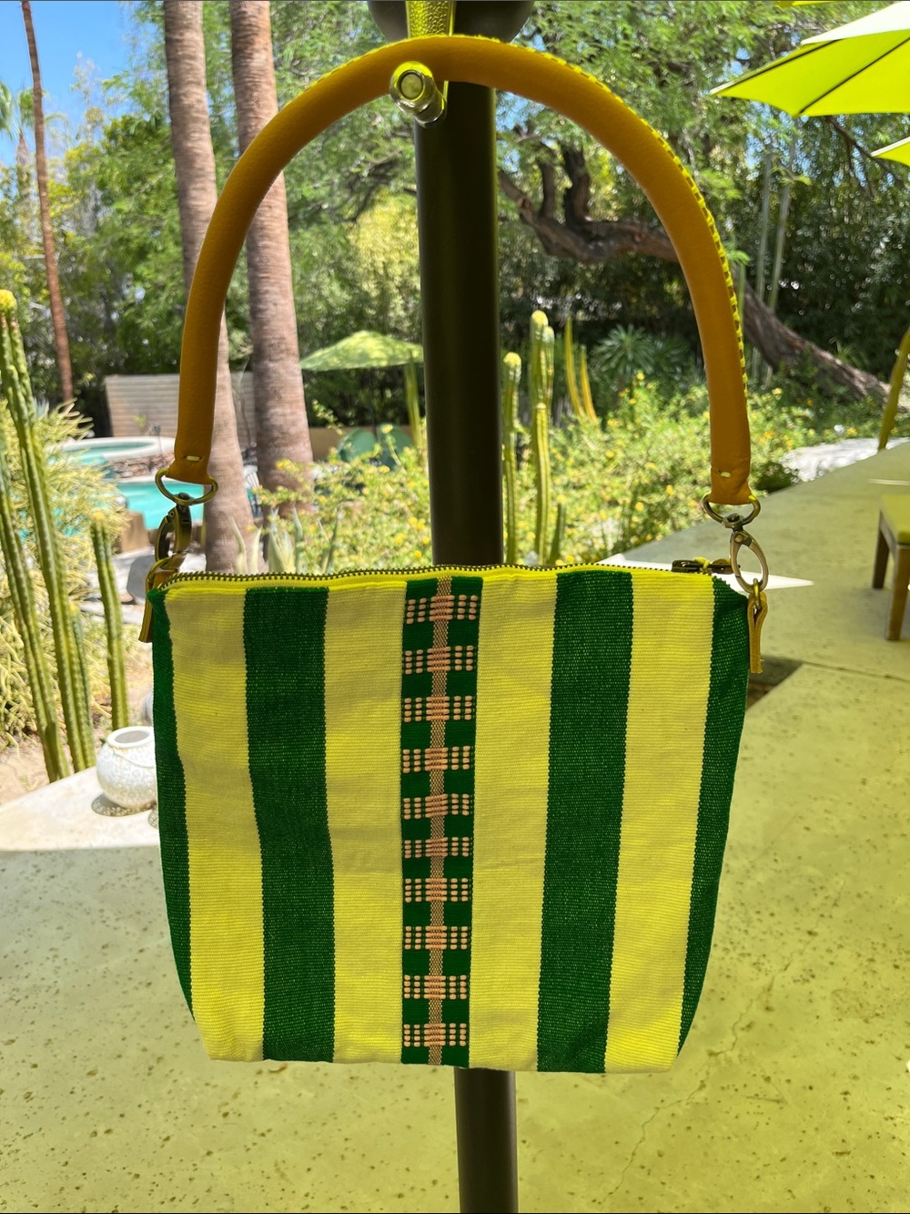Beautiful handcrafted woven purse NWT